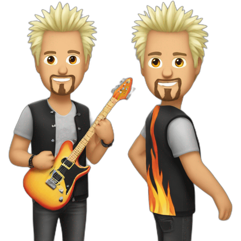 Guy fieri rock emoji