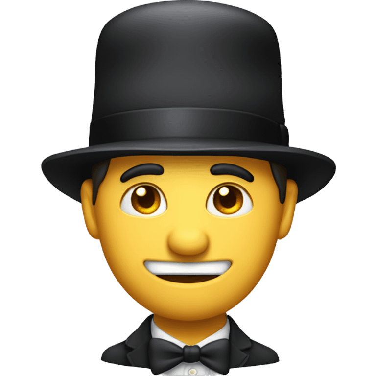 John Scacchetti wearing a bowler hat emoji