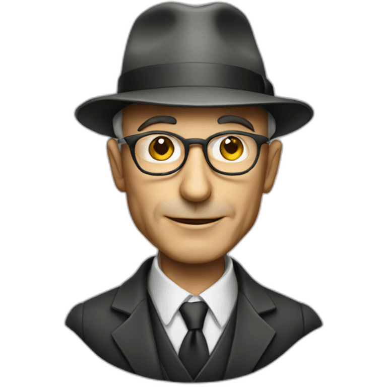 Oppenheimer Physicist with hat emoji