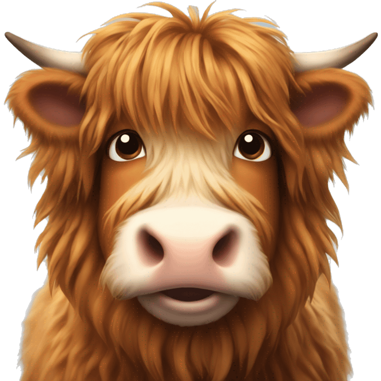 highland cow emoji