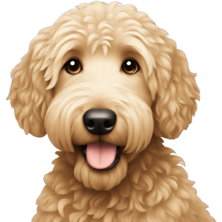 Golden doodle emoji