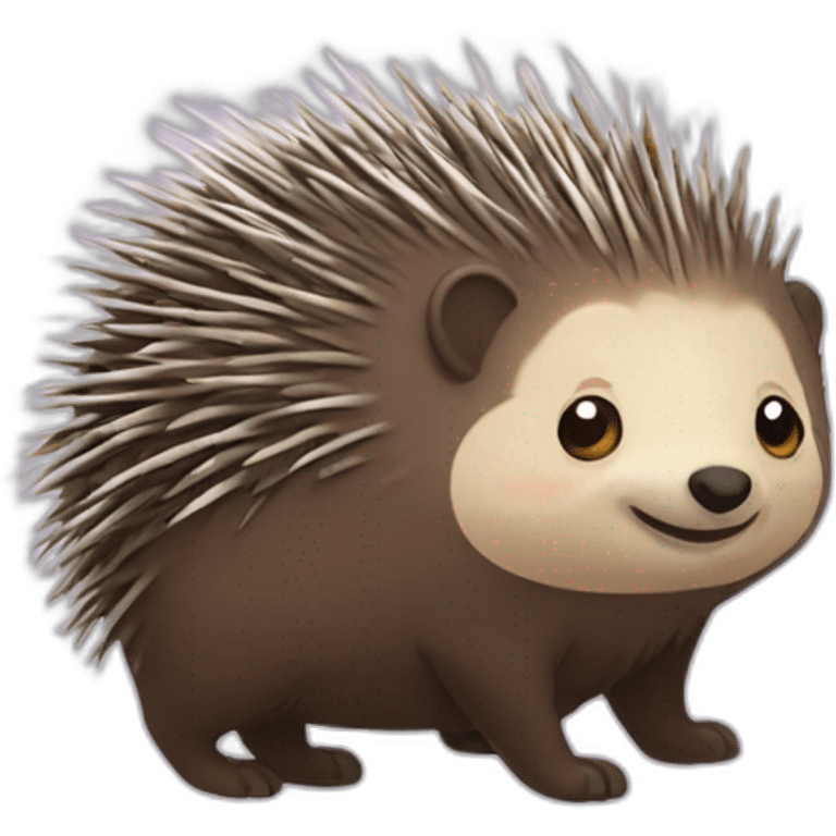 cute porcupine emoji