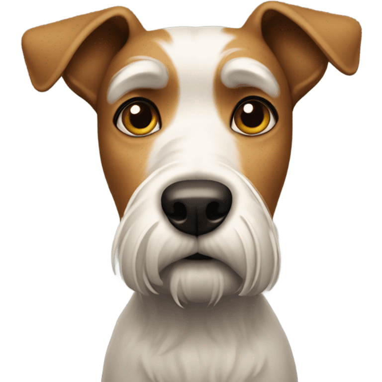 Concerned terrier emoji