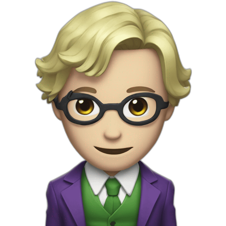 Joker con jhon wick en reunion emoji