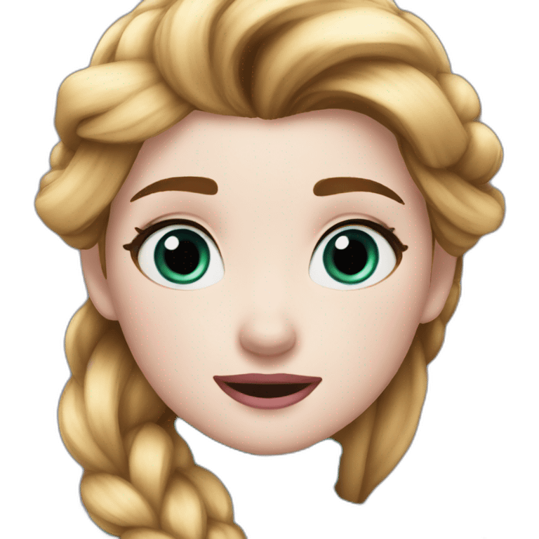 Frozen anna emoji