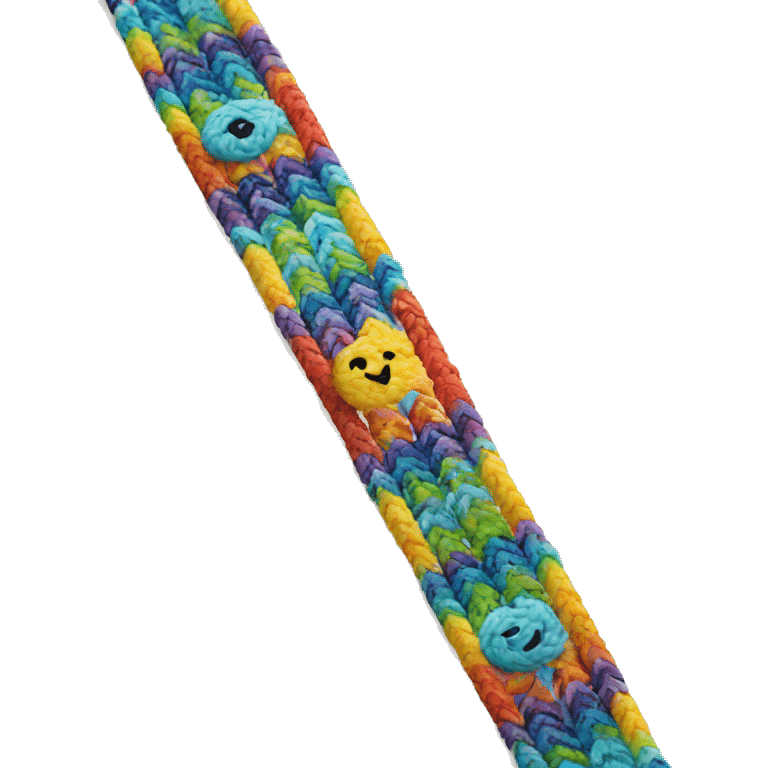 Friendship bracelet emoji