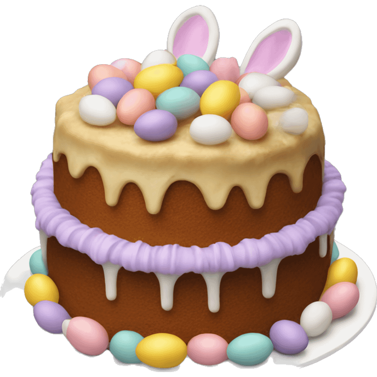 Easter cake emoji