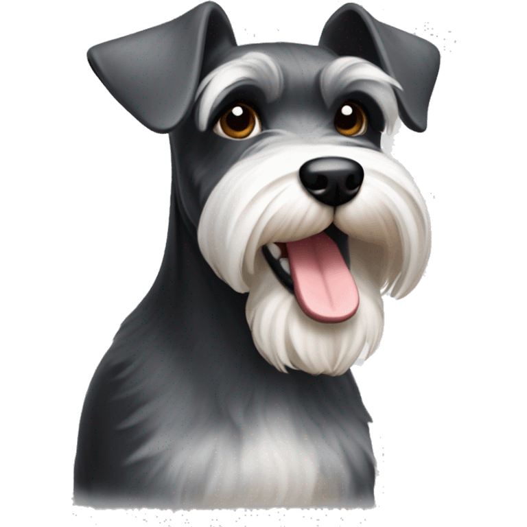 miniature schnauzer emoji