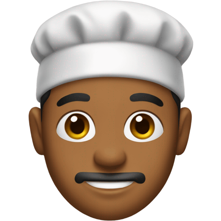 brown sushi master with bandana emoji