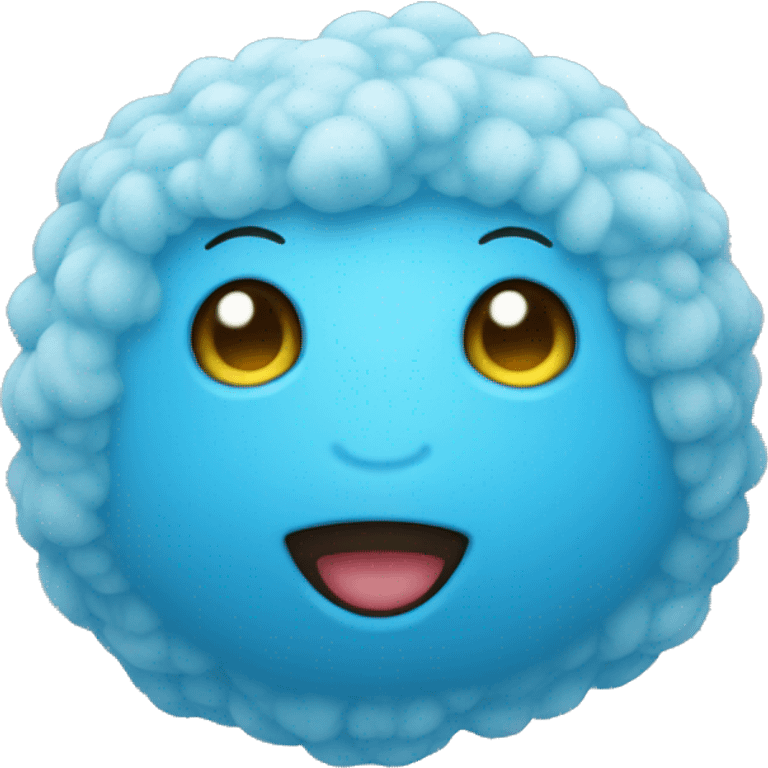 blue plush toy emoji