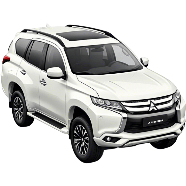 Mitsubishi Pajero sport - Mitsubishi (Model Year: 2021) (Iconic colour: White) emoji