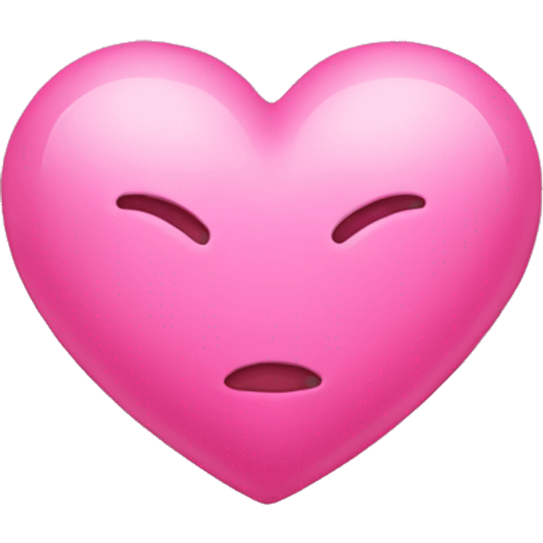 Pink heart emoji