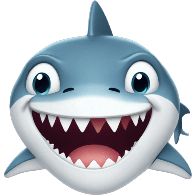 Jeff the shark emoji