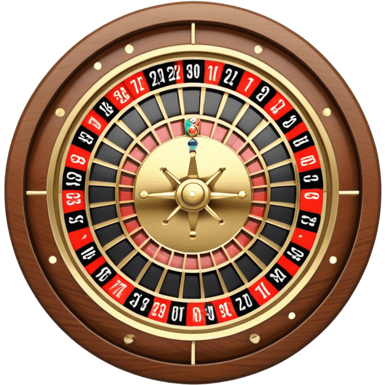 Roulette wheels with sections  emoji