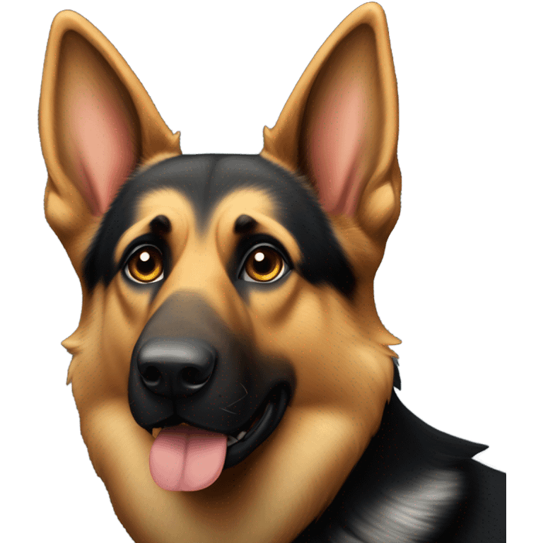 German shepherd emoji