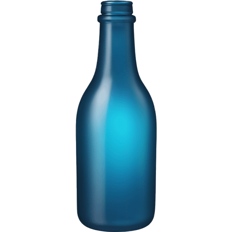 Bottle Blue￼ emoji