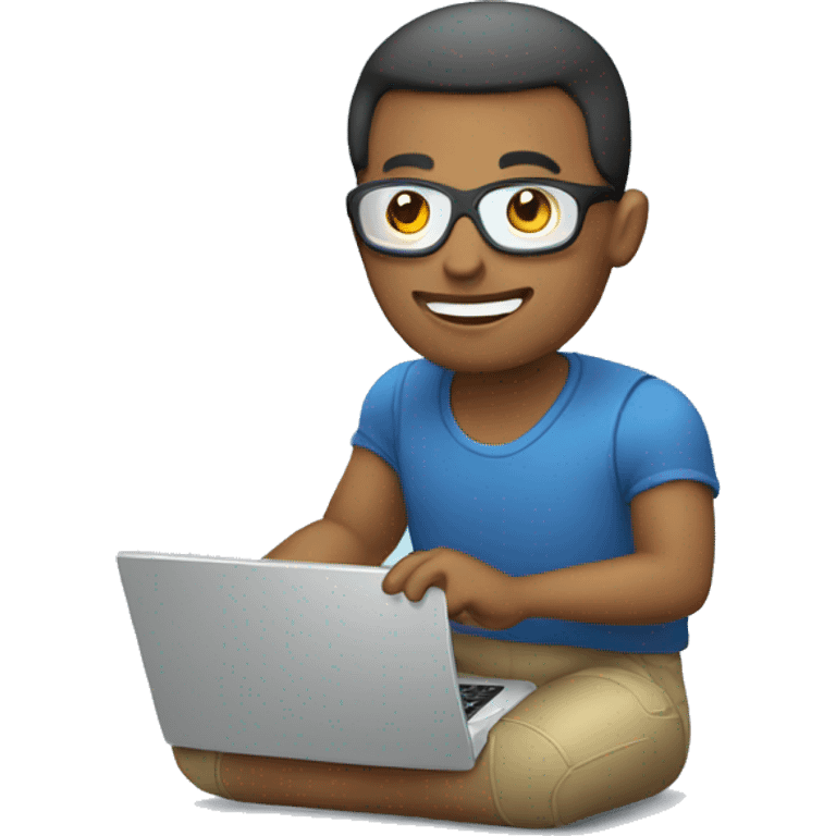 cybersportsman with laptop emoji