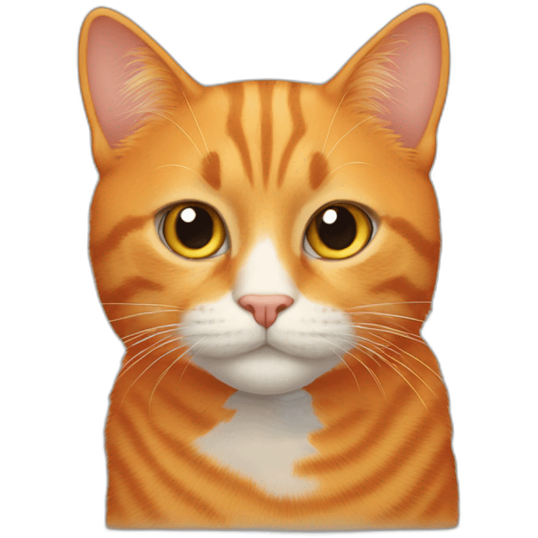 orange cat emoji