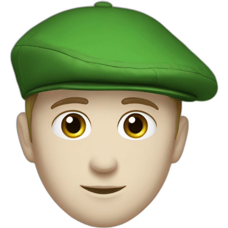 scally cap irish hat only the hat no face emoji