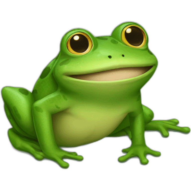 Cat frog emoji