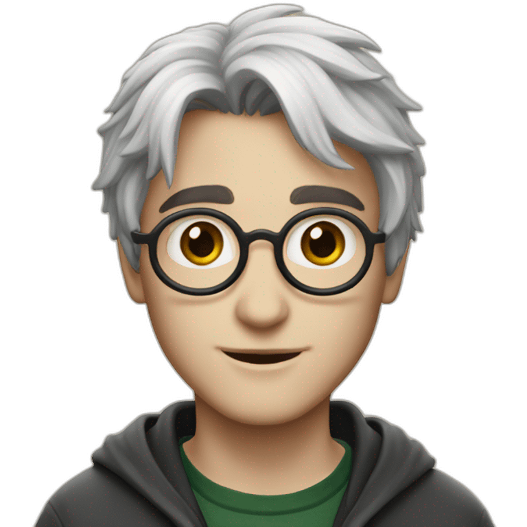 Harry potter portant un lapin emoji