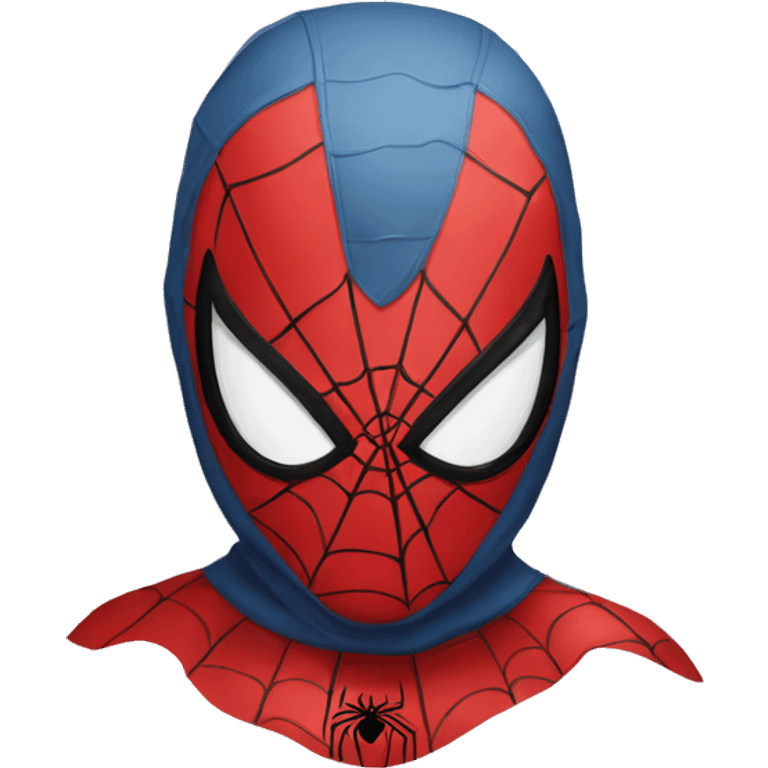 Spiderman mask emoji