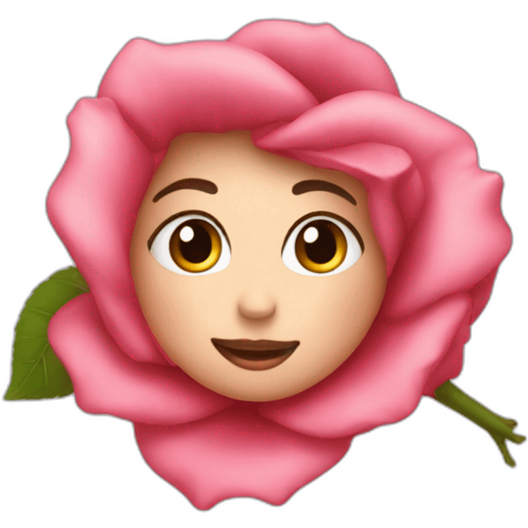 Coeur rose emoji