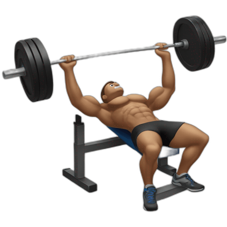 Bench press emoji