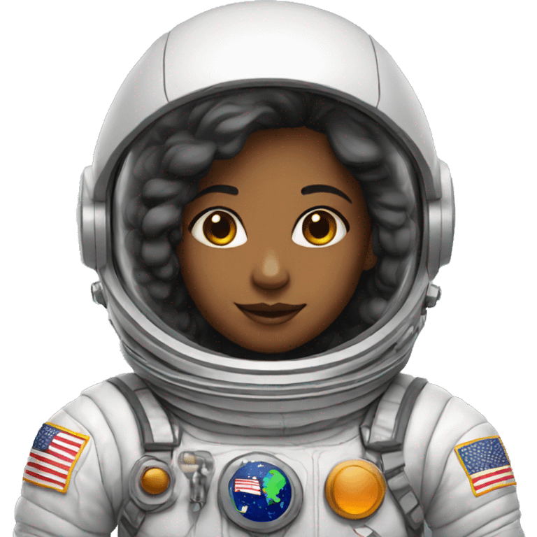 astronaut girl emoji