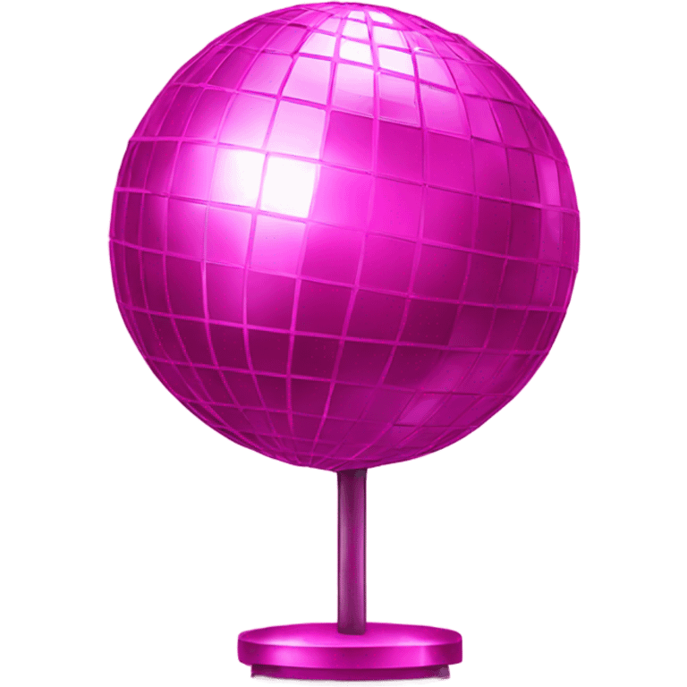 pink disco ball emoji