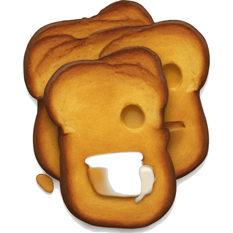 pumpkin bread french toast emoji