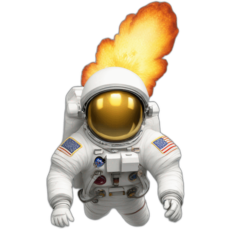 explosion-astronaut emoji