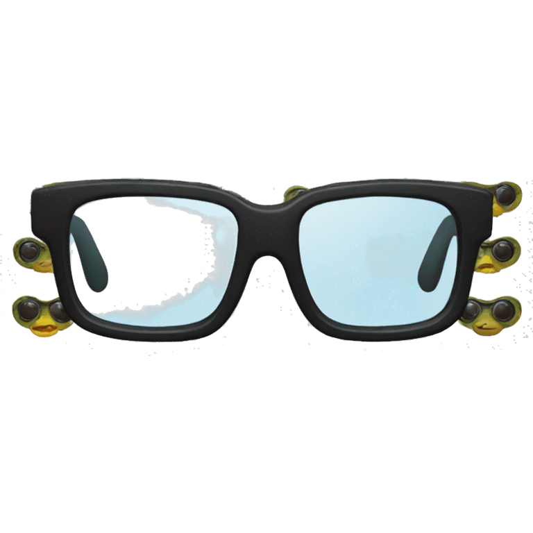 Pit viper glasses emoji