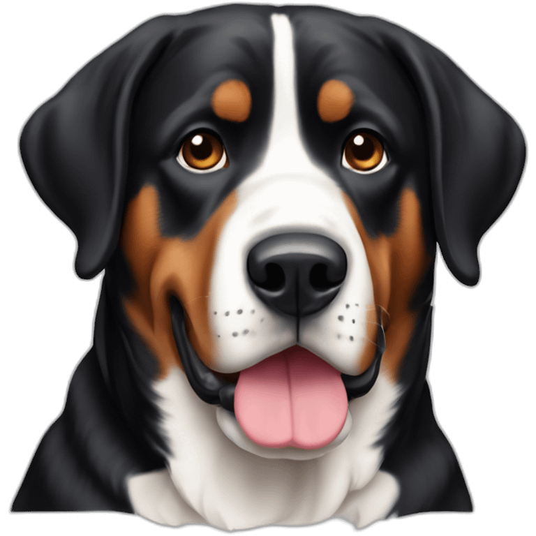 swiss mountain dog emoji