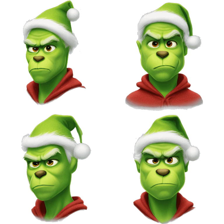 henry cavill as grinch emoji