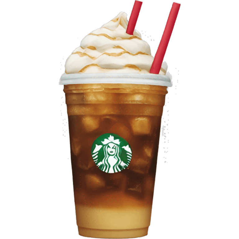 Starbucks iced amricano emoji