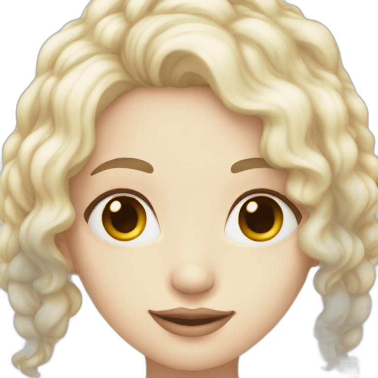 pale skin beatifull woman emoji