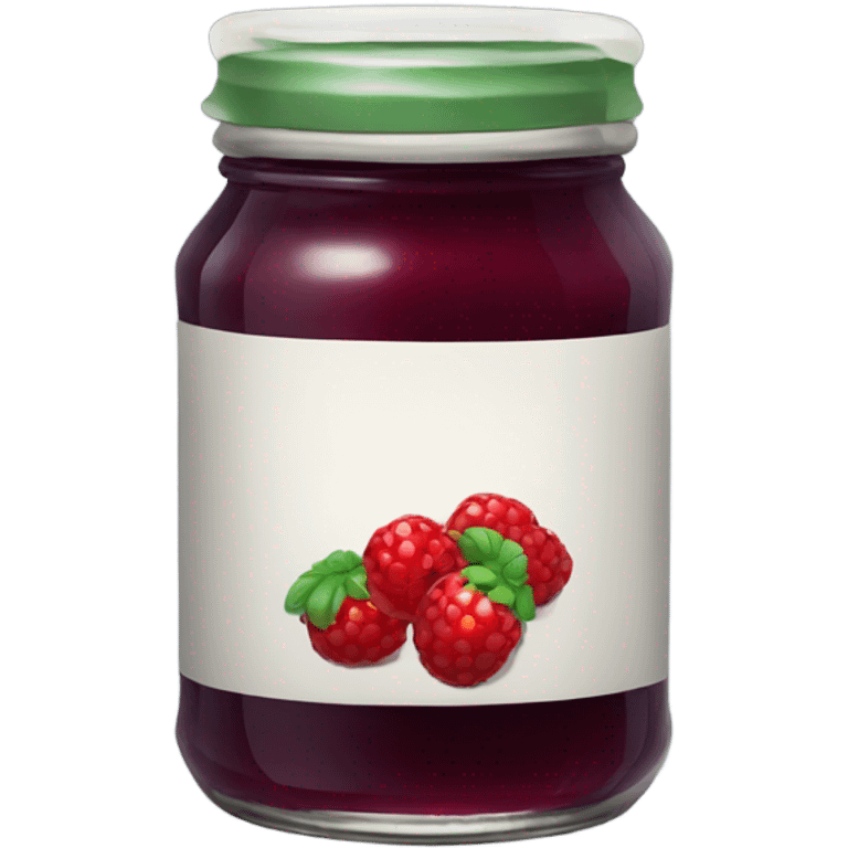 one small jar of jam glass emoji