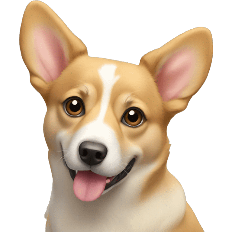 Corgi lab mix  emoji