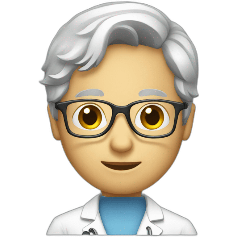 Doctor glasses  emoji