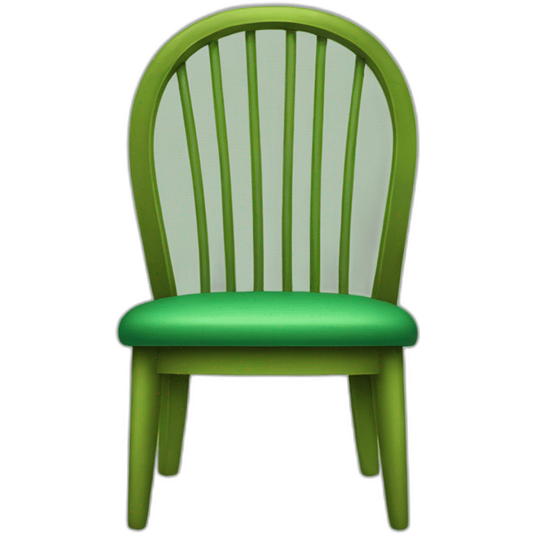 Green chair emoji