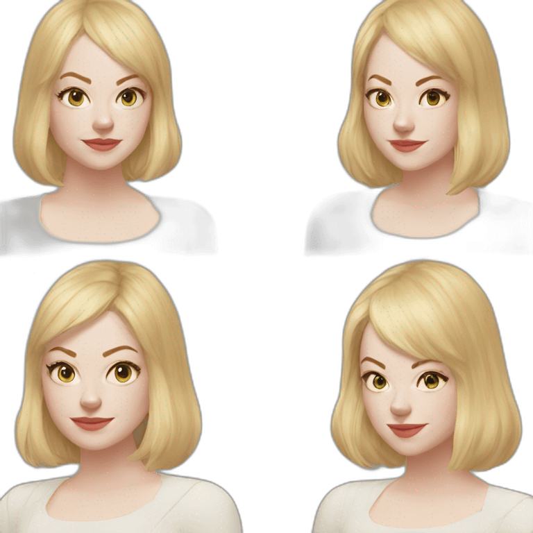 emma stone, gwen stacey emoji