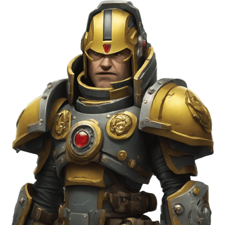 Warhammer 40k praise the Omnissiah emoji