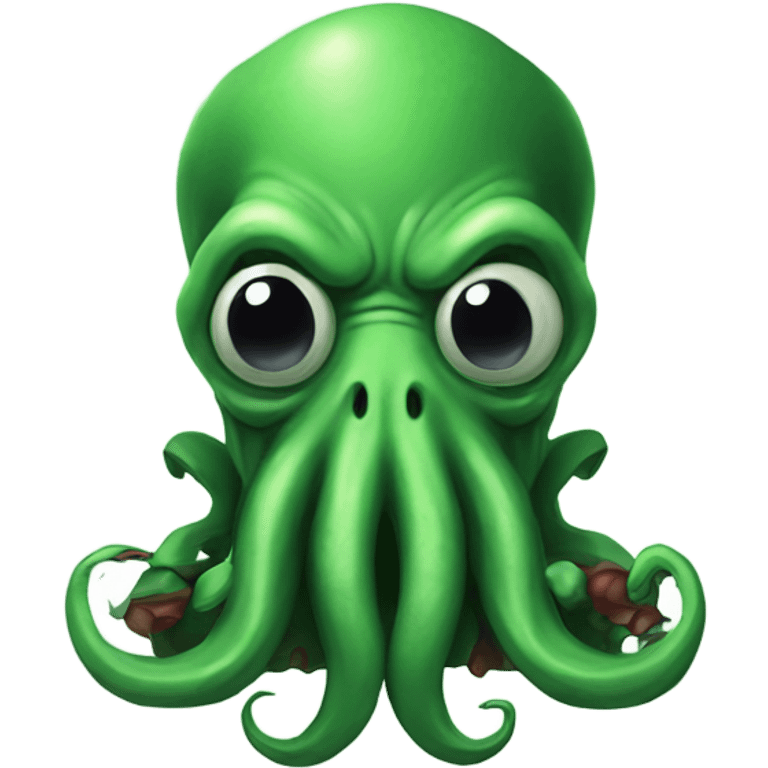 Cthulhu with phone  emoji