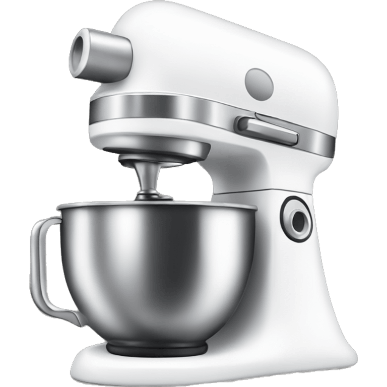 white mixer emoji