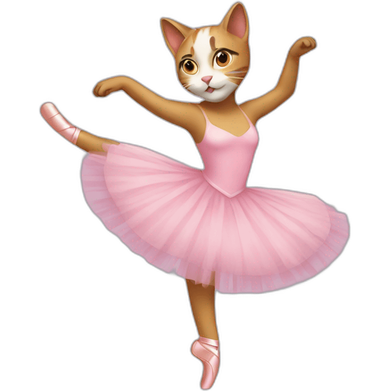 cat ballerina emoji