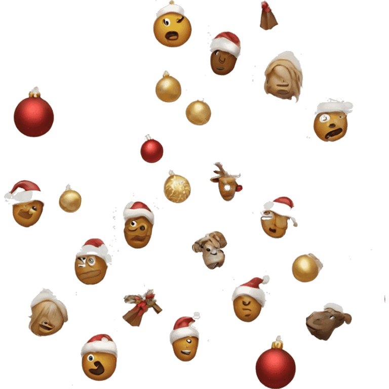 Neutral Christmas emoji