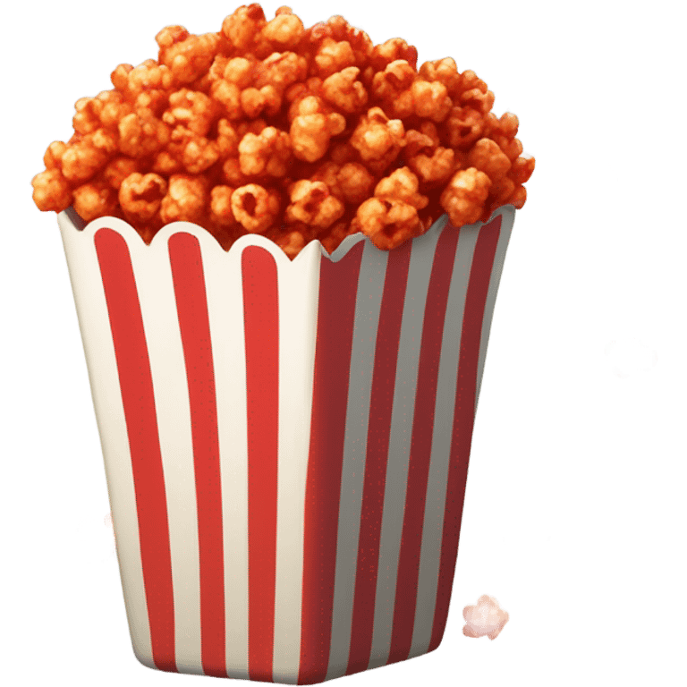 red popcorn emoji