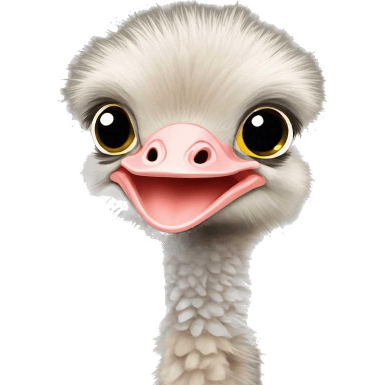 baby ostrich emoji