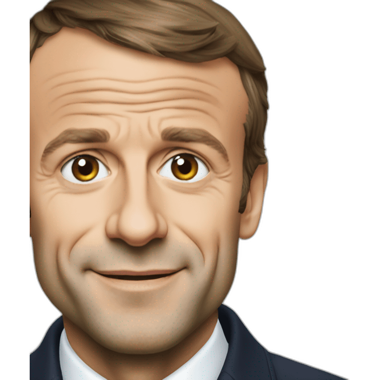 Emmanuel Macron en voleur emoji